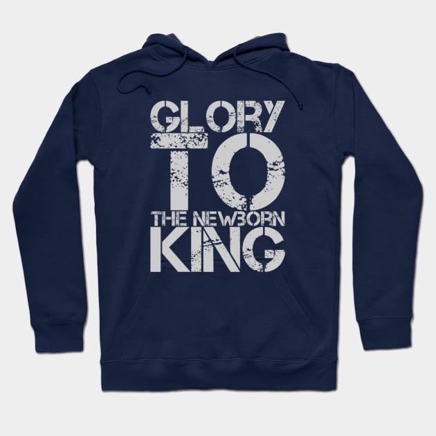 Glory to the newborn King Hoodie by AndArte